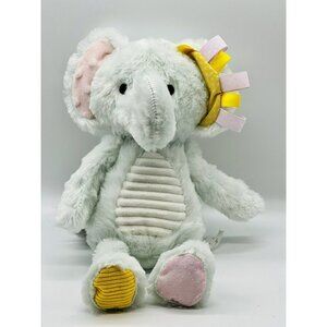 Make Believe Ideas‎ Snuggables Elephant Sensory Touch Soft Rattles Plush Taggies